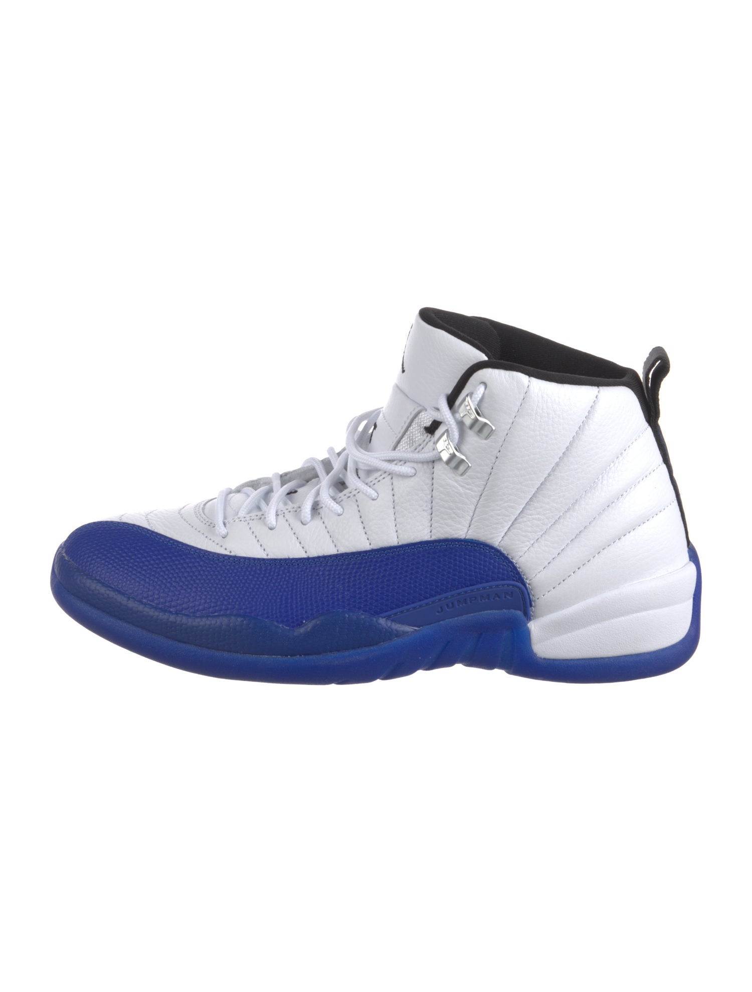 Jordan Leather Colorblock Pattern Sneakers