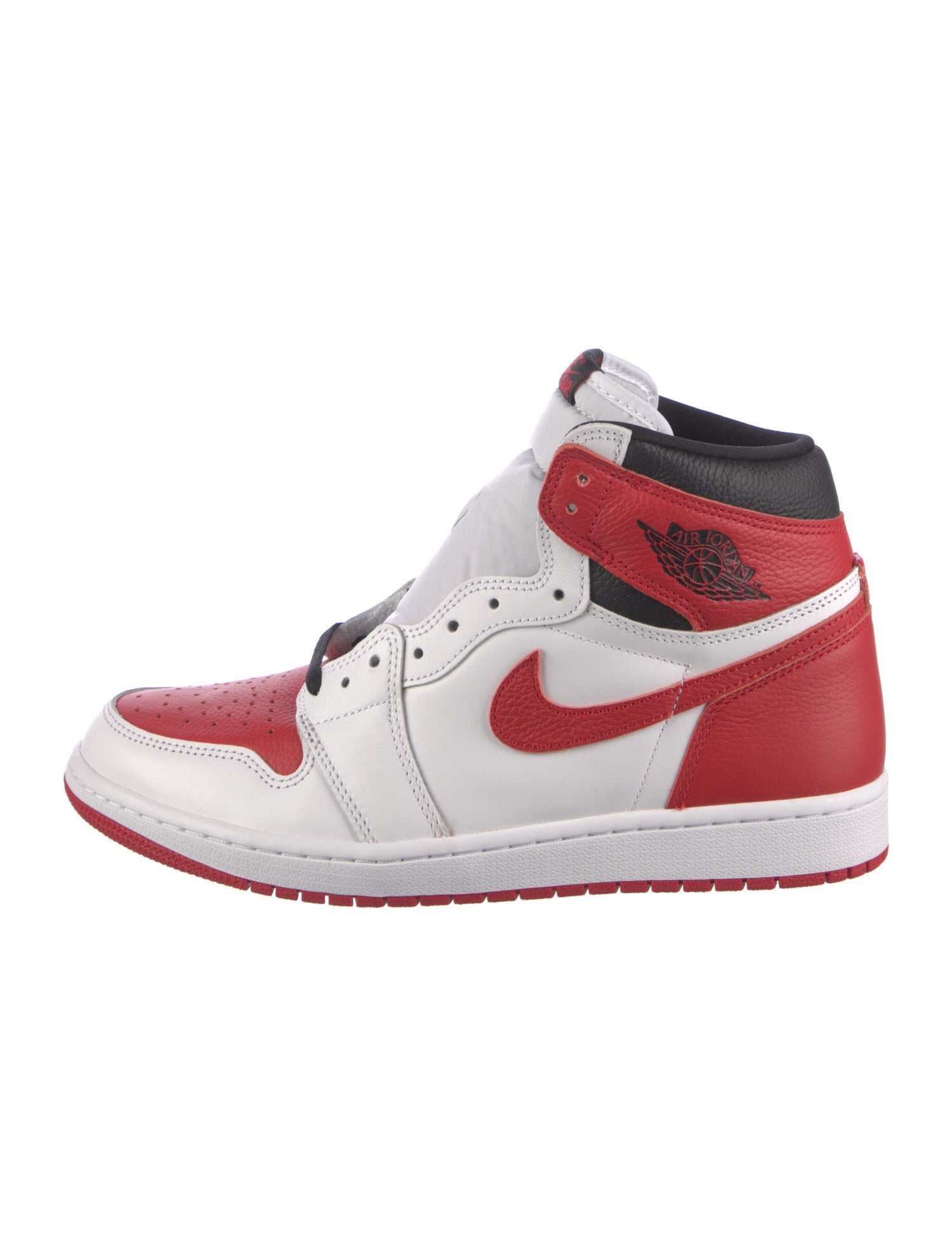 Jordan Leather Colorblock Pattern Sneakers