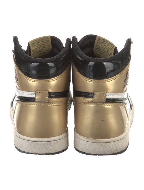 Jordan 1 Retro High NRG Patent 'Gold Toe' Sneakers