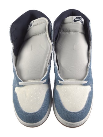 Jordan 1 Retro High OG Denim Athletic Sneakers