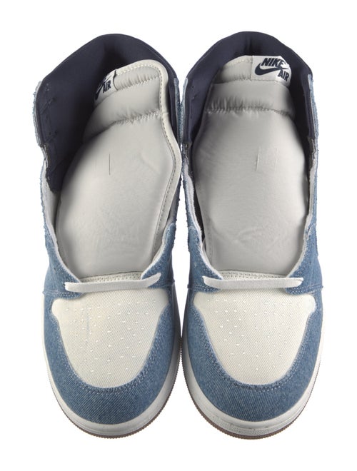 Jordan 1 Retro High OG Denim Athletic Sneakers