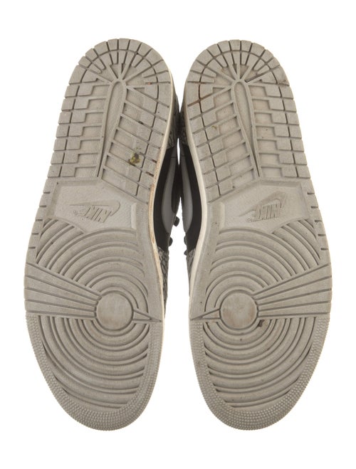 Jordan Leather Printed Athletic Sneakers