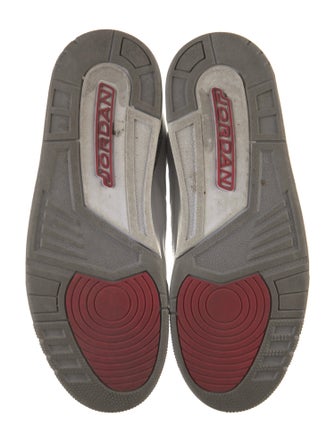 Jordan Leather Printed Athletic Sneakers