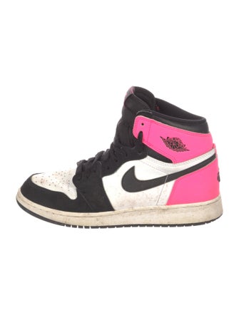 Jordan Leather Printed Wedge Sneakers