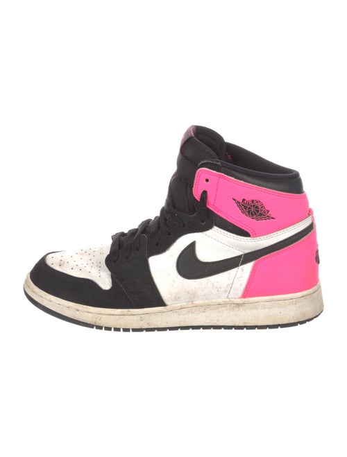 Jordan Leather Printed Wedge Sneakers