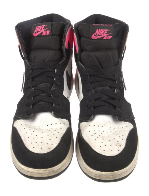 Jordan Leather Printed Wedge Sneakers