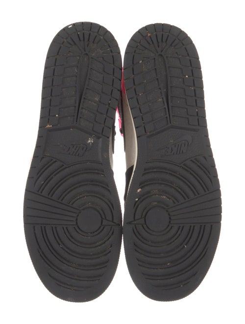 Jordan Leather Printed Wedge Sneakers