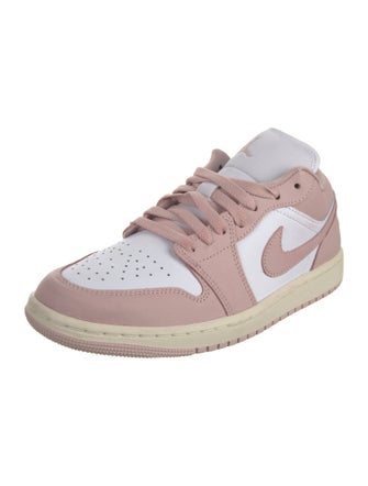Jordan 1 Low Pink Oxford Sneakers