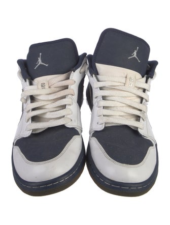 Jordan 1 Phat Low Platinum Athletic Sneakers