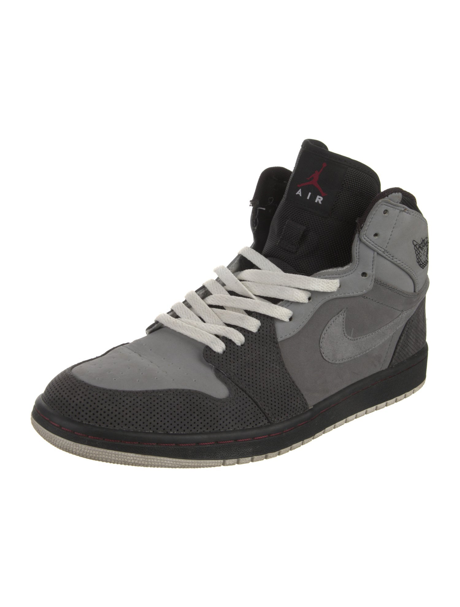 Jordan Suede Colorblock Pattern Sneakers