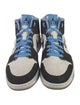 Jordan Alpha 1 University Blue Athletic Sneakers
