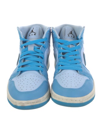 Jordan Leather Graphic Print Sneakers