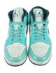 Jordan Leather Graphic Print Sneakers