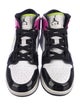 Jordan Patent Leather Graphic Print Sneakers