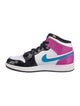 Jordan Patent Leather Graphic Print Sneakers