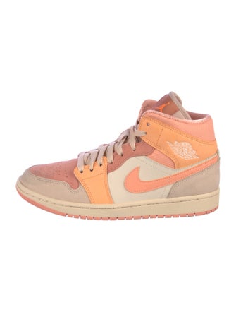 Jordan Suede Graphic Print Sneakers