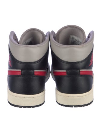 Jordan Leather Graphic Print Wedge Sneakers