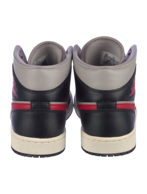 Jordan Leather Graphic Print Wedge Sneakers