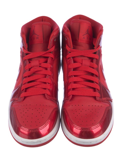 Jordan Leather Lasercut Accents Sneakers