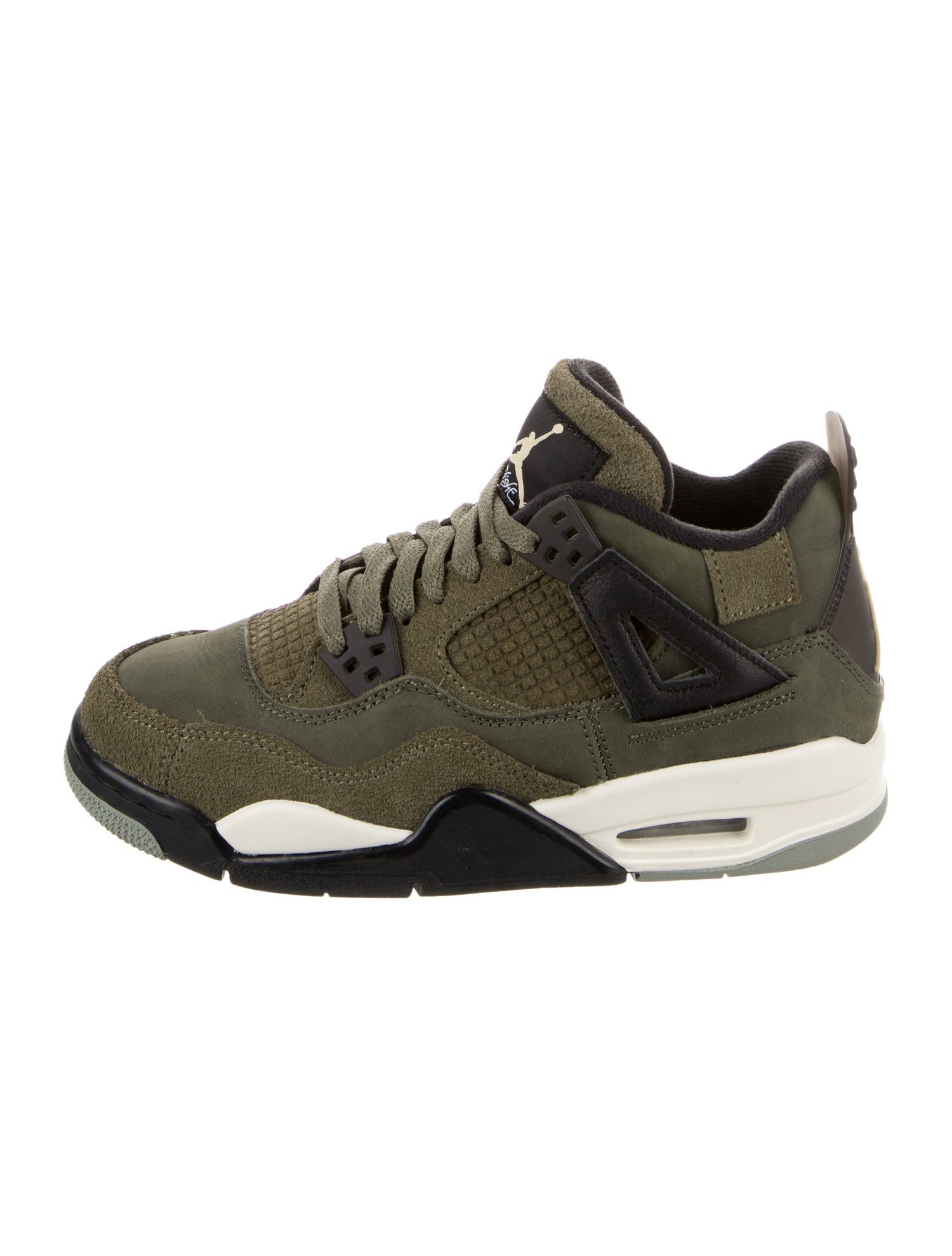 Jordan toddler boys' green and black sneakers