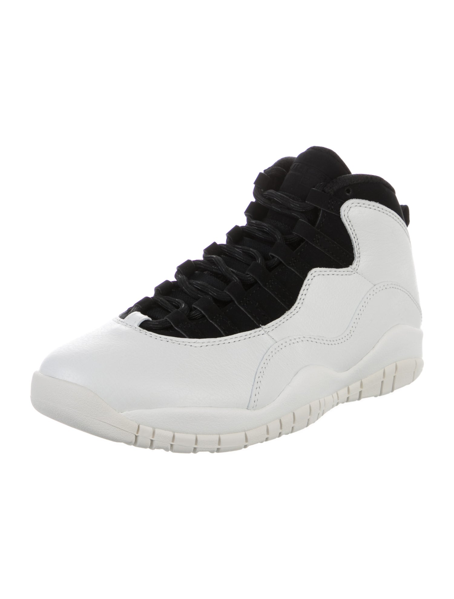 Jordan Leather Colorblock Pattern Sneakers w/ Tags