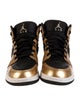 Jordan 1 Mid SE GS 'Metallic Gold Black'