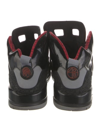 Jordan Patent Leather Printed Sneakers