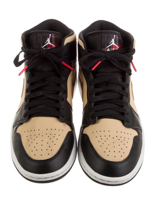 Jordan 1 Mid 'Tartan Swoosh' Sneakers
