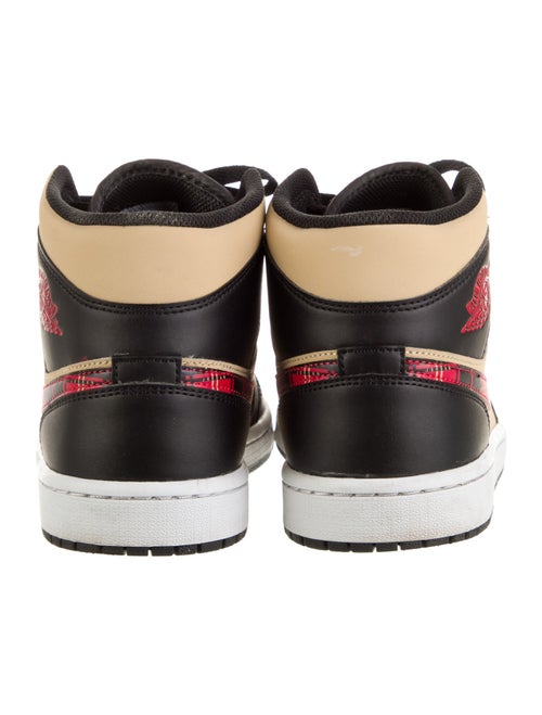 Jordan 1 Mid 'Tartan Swoosh' Sneakers
