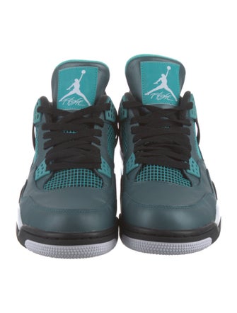 Jordan Leather Plaid Print Sneakers