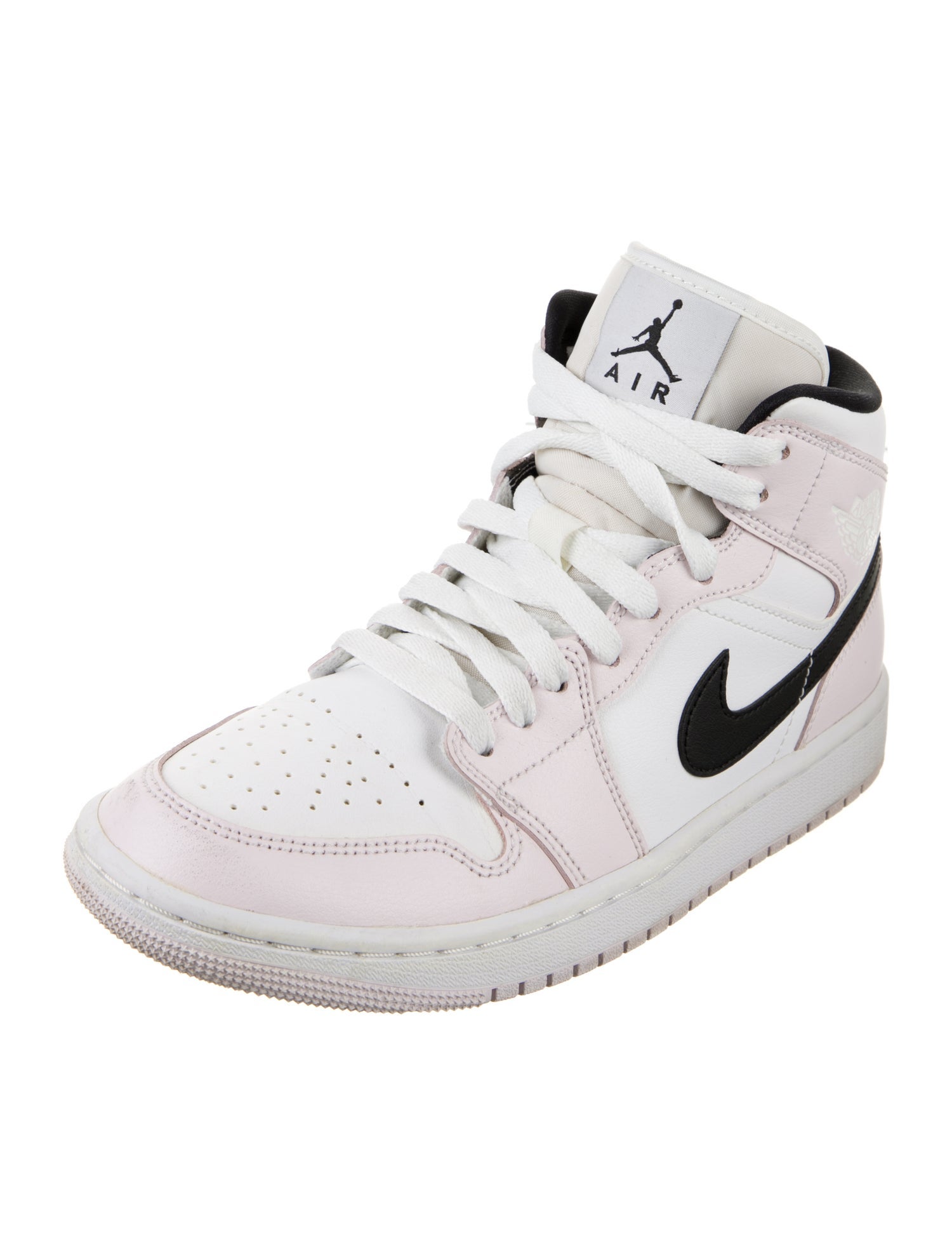 Jordan Leather Graphic Print Sneakers