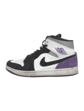 Jordan 1 Mid SE 'Purple' Sneakers