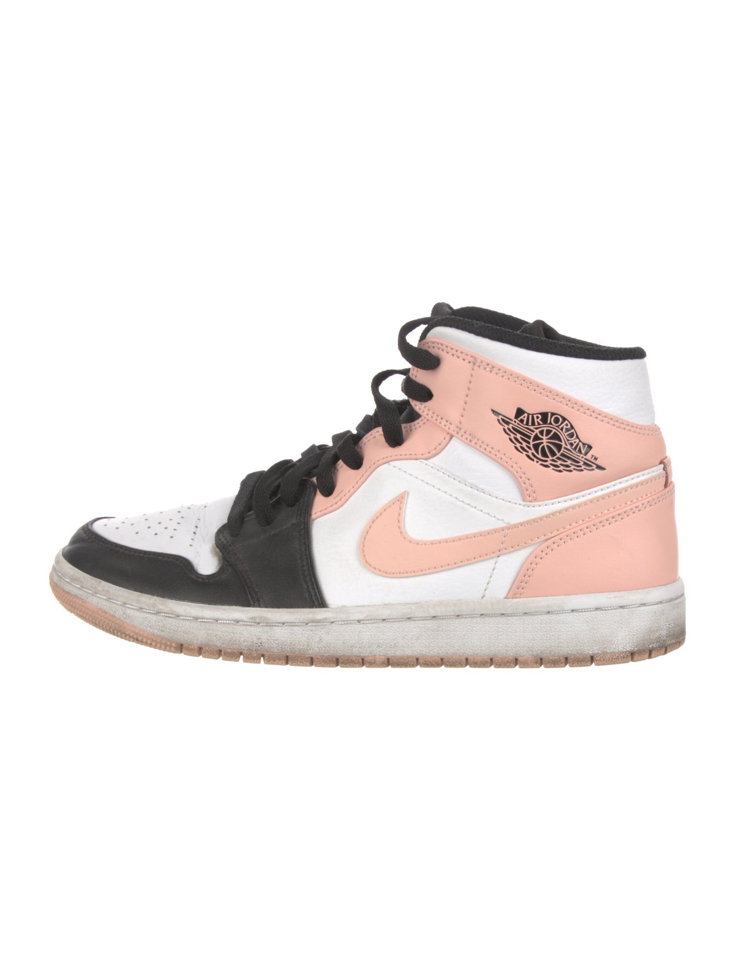 Jordan Jordan 1 Mid 'Arctic Orange Black Toe' Sneakers