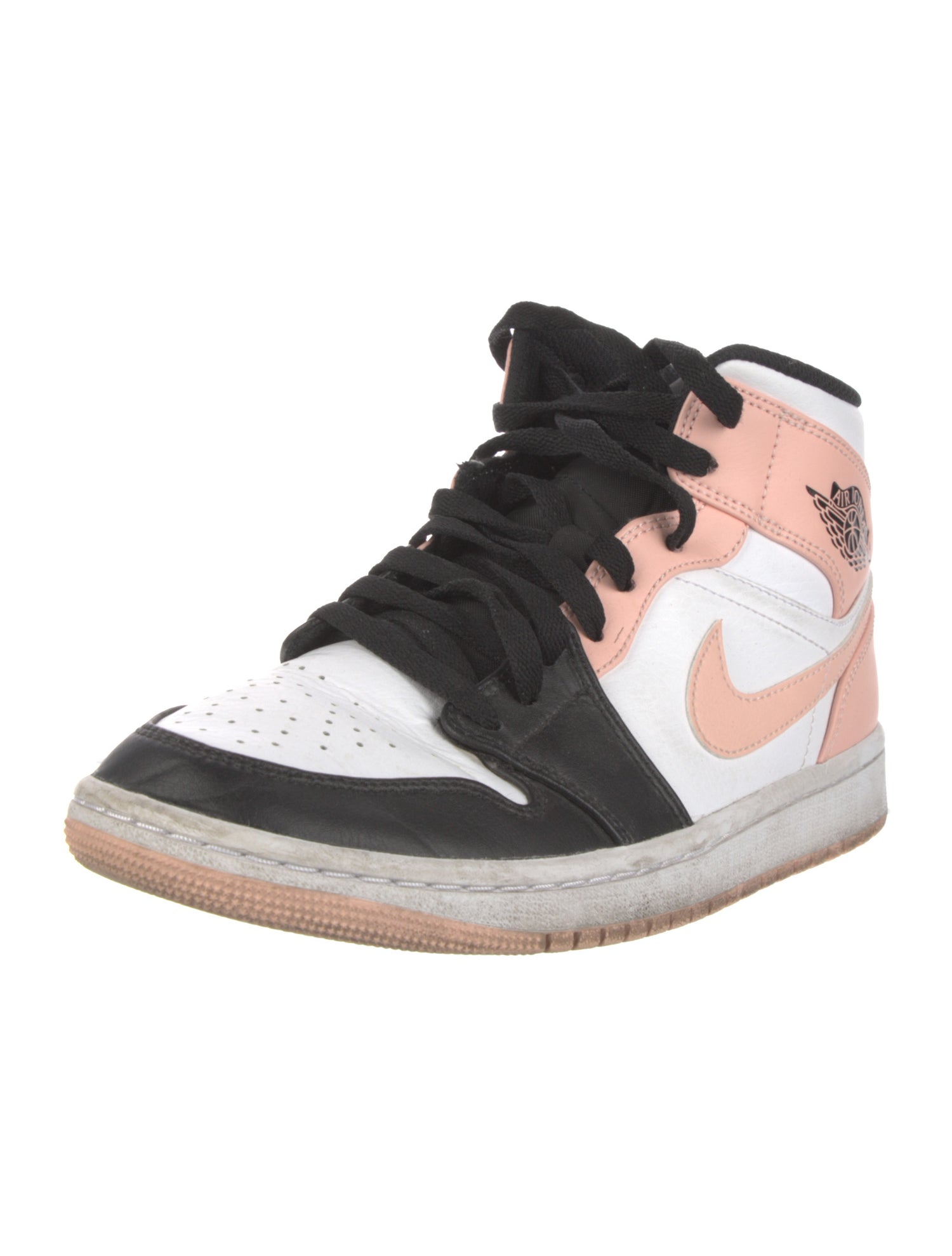 Jordan Jordan 1 Mid 'Arctic Orange Black Toe' Sneakers