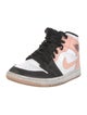 Jordan Jordan 1 Mid 'Arctic Orange Black Toe' Sneakers