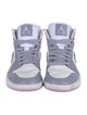 Jordan 1 Mid Indigo Haze Doll White Athletic Sneakers