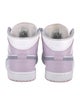 Jordan 1 Mid Indigo Haze Doll White Athletic Sneakers
