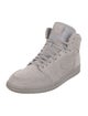 Jordan 1 Retro High Grey Suede Sneakers