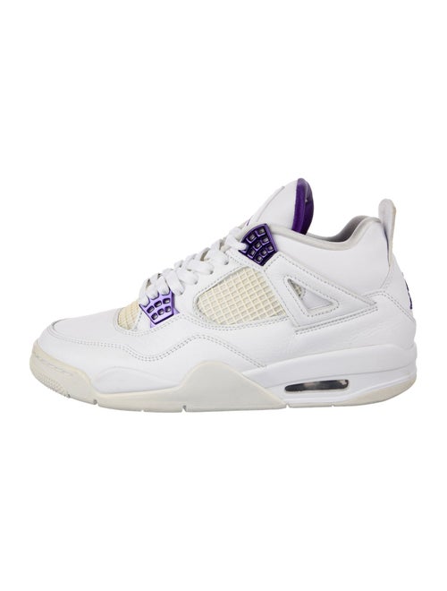 Jordan 4 Retro Metallic Purple Sneakers