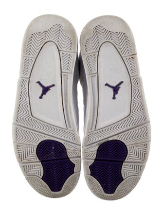 Jordan 4 Retro Metallic Purple Sneakers