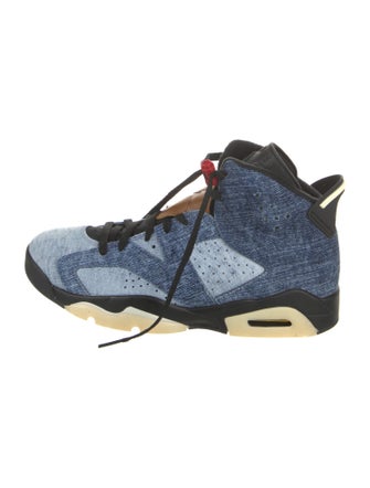 Jordan 6 Retro Washed Denim Sneakers