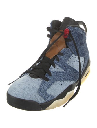 Jordan 6 Retro Washed Denim Sneakers