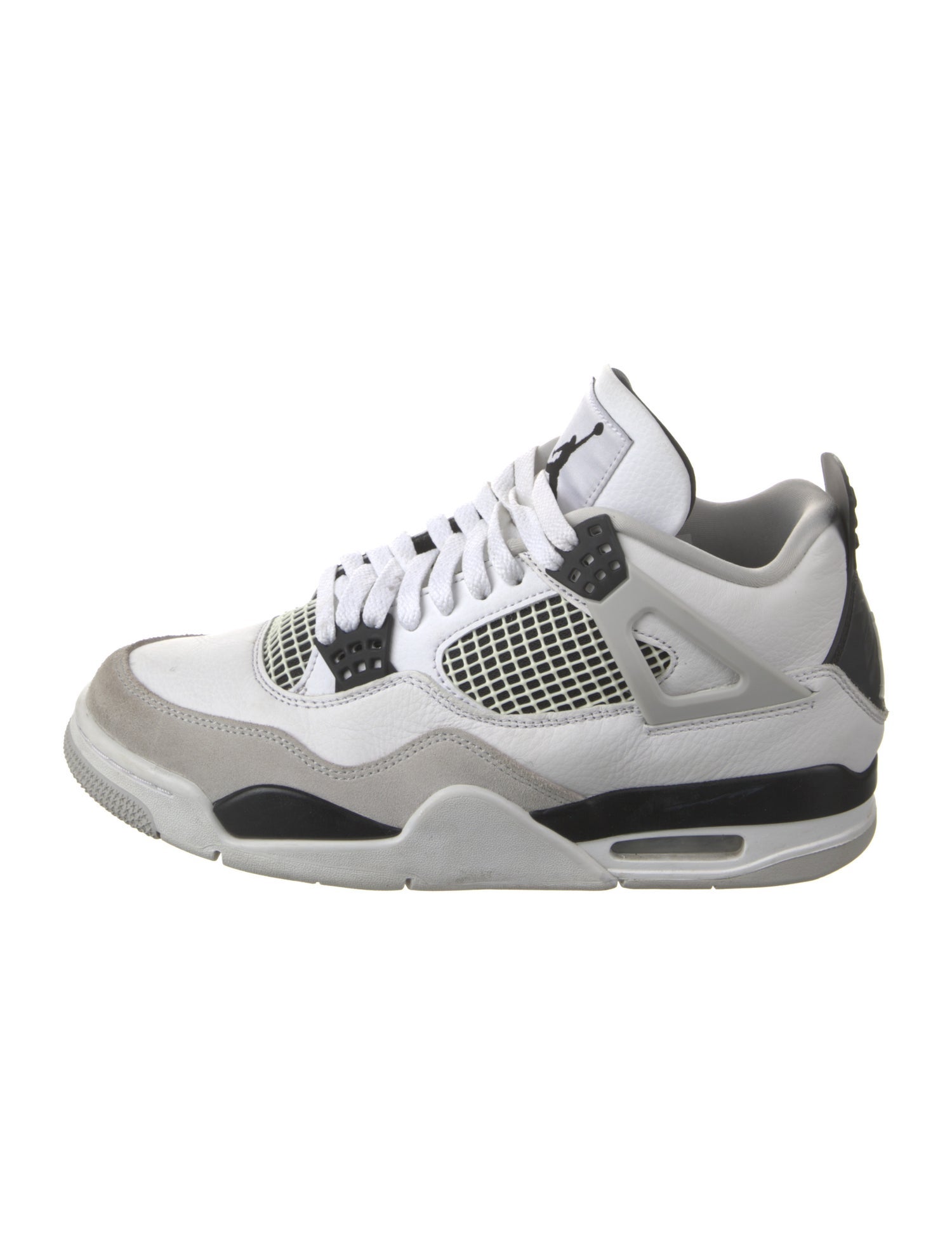 Jordan Leather Colorblock Pattern Sneakers