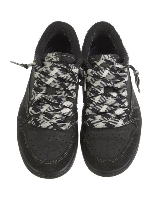 Jordan Suede Printed Sneakers