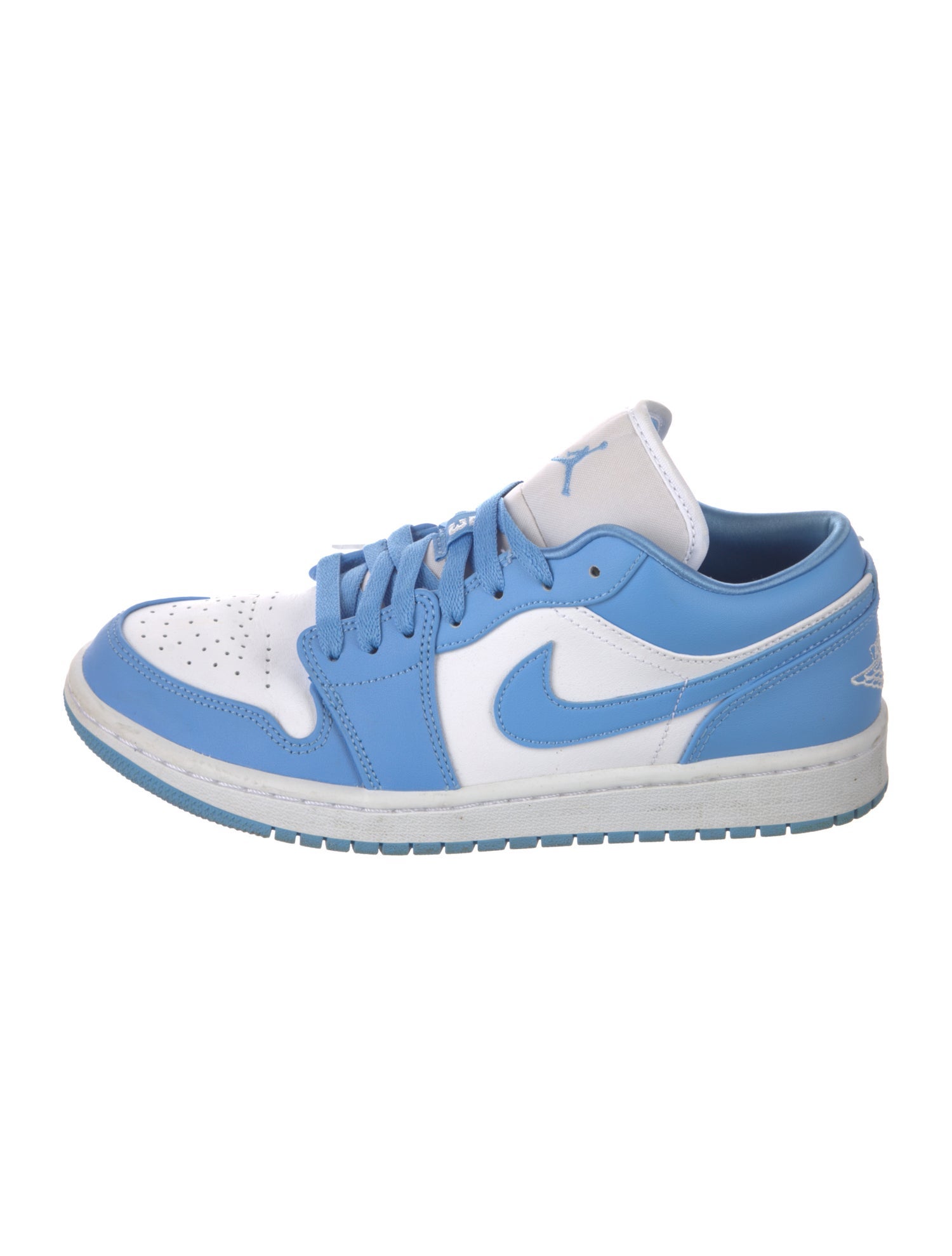 Jordan Leather Colorblock Pattern Athletic Sneakers