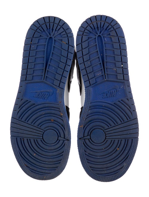 Jordan Kids' 1 Mid SE 'White Black Royal' (GS) Sneakers