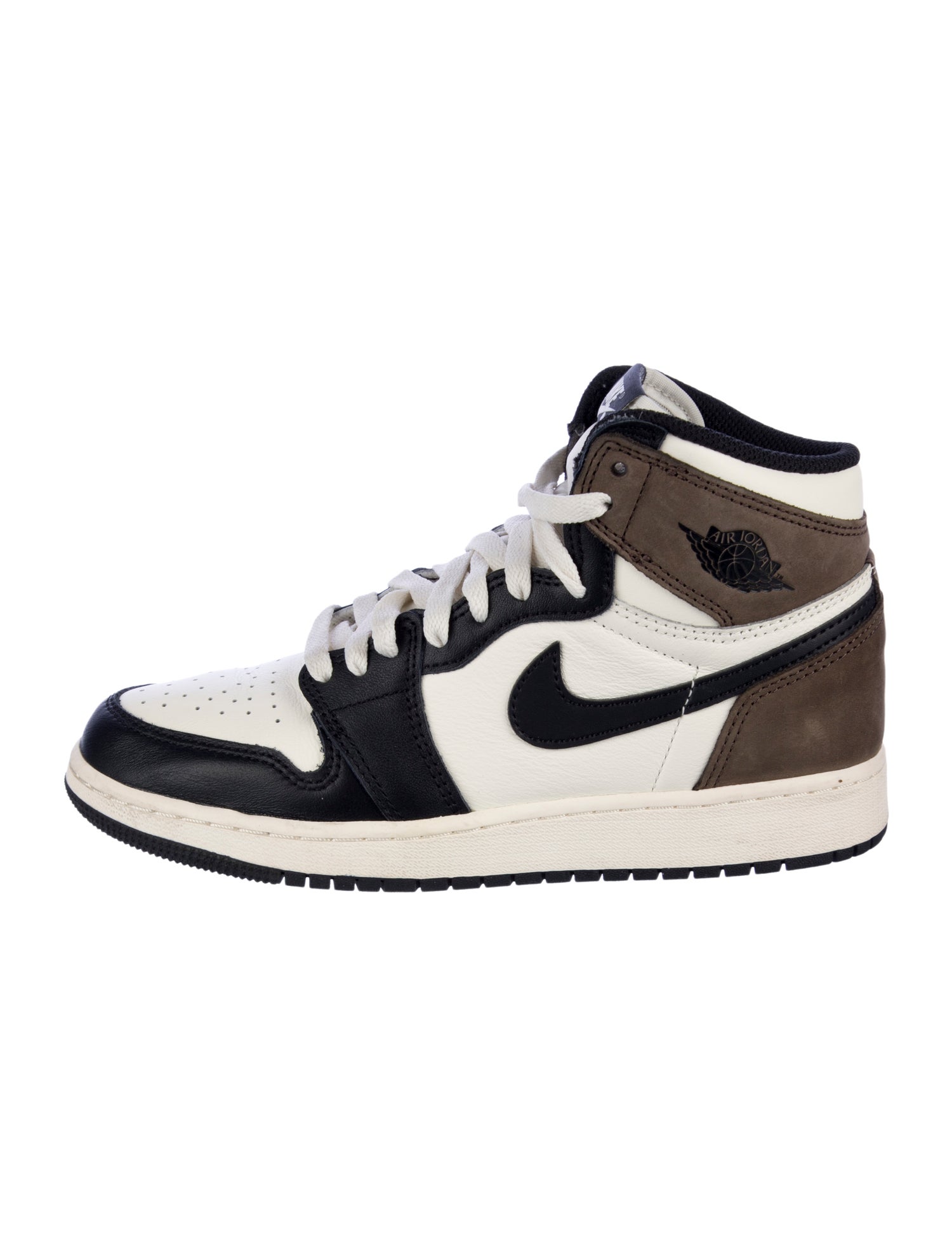 Jordan Boys' 1 Retro 'Dark Mocha' (GS) High Top Sneakers