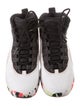 Jordan Kids' 10 Retro 'White Barely Volt Ember Glow' (GS) Sneakers