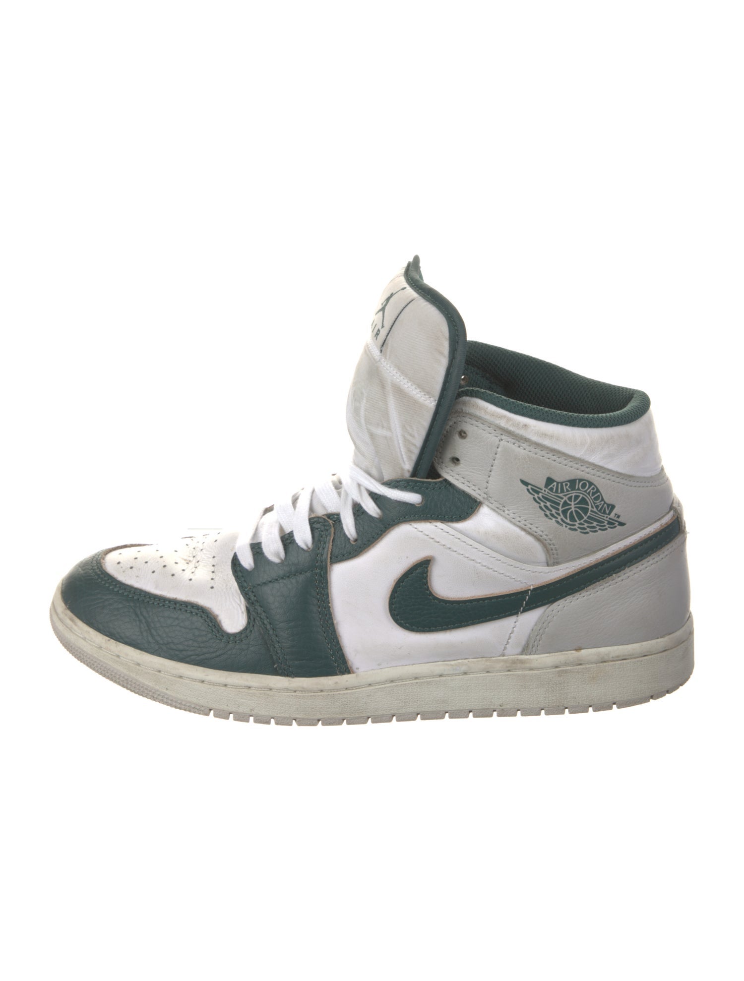 Jordan 1 Mid SE Oxidized Green Sneakers