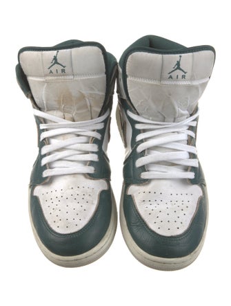 Jordan 1 Mid SE Oxidized Green Sneakers